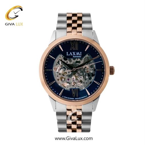 ساعت مچی اورجینال مردانه لاکسمی رزگلد | رزگلد-نقره ای| سرمه ای| کد رفرنس 8514-8G G8530-2.jpg