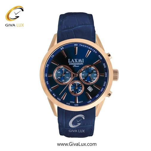 ساعت مچی اورجینال مردانه لاکسمی سه موتوره کرنوگراف مشکی-رزگلد | مشکی| مشکی| کد رفرنس 8544-8G G8544-9.jpg
