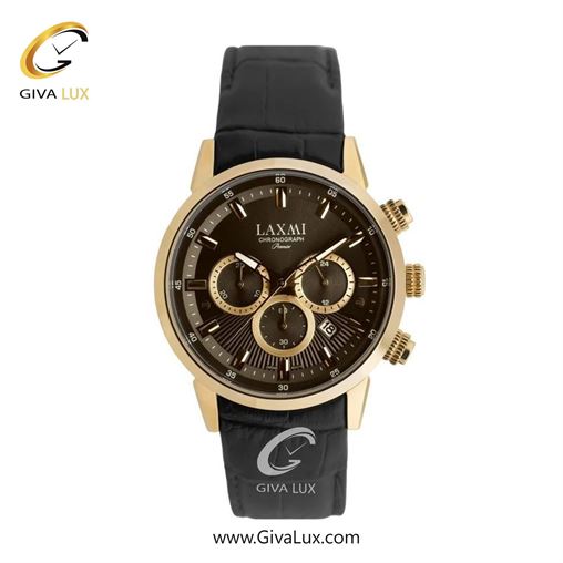 ساعت مچی اورجینال مردانه لاکسمی سه موتوره کرنوگراف رزگلد | قهوه ای| قهوه ای| کد رفرنس 8546-18G G8546-19.jpg
