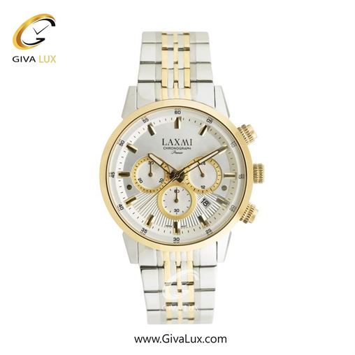 ساعت مچی اورجینال مردانه لاکسمی سه موتوره کرنوگراف طلایی | طلایی-نقره ای| مشکی| کد رفرنس 8546-2G G8546-5.jpg
