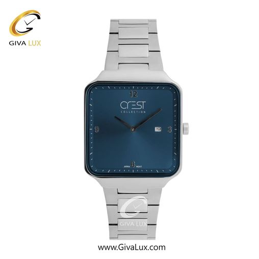 ساعت مچی اورجینال زنانه کرست نقره ای | نقره ای| سرمه ای| کد رفرنس Crest 9053-5 G9053-5.jpg