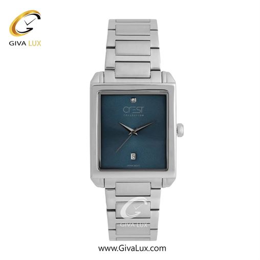 ساعت مچی اورجینال مردانه کرست نقره ای | نقره ای| دودی|تیتانیوم| کد رفرنس Crest 9054-3 G9054-4.jpg