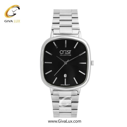 ساعت مچی اورجینال مردانه کرست نقره ای | نقره ای| سفید| کد رفرنس Crest 9079-1 G9079-3.jpg