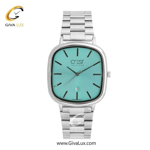 ساعت مچی اورجینال مردانه کرست نقره ای | نقره ای| سبز| کد رفرنس Crest 9079-4 G9079-5.jpg