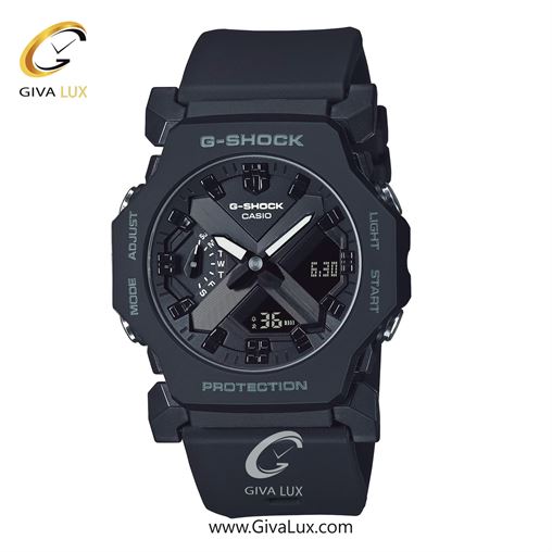 ساعت مچی اورجینال مردانه کاسیو Casio دو زمانه مشکی | مشکی| مشکی| کد رفرنس جی شاک G-Shock GA-2300-1ADR