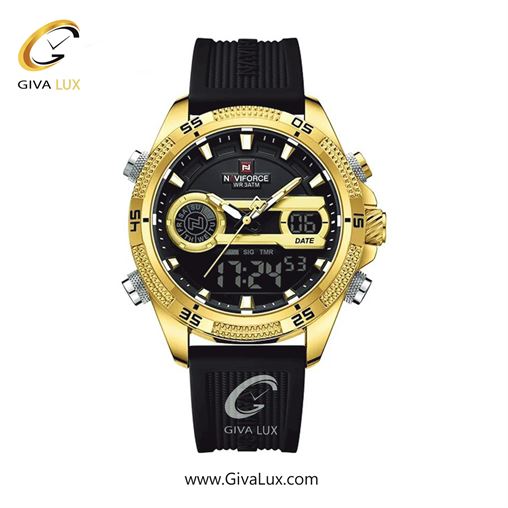 ساعت مچی مردانه بند پی یو ناوی فورس (نیوی فورس)NF9223 G/B/B  GBB.jpg