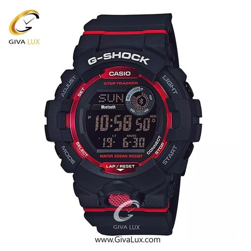 ساعت مچی اورجینال مردانه کاسیو Casio مشکی | مشکی| مشکی| کد رفرنس جی شاک G-Shock GBD-800-1DR