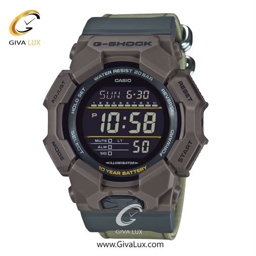 ساعت مچی اورجینال مردانه کاسیو Casio نارنجی | نارنجی| مشکی| کد رفرنس جی شاک G-Shock GD-010-4A GD-010CE-5D.jpg
