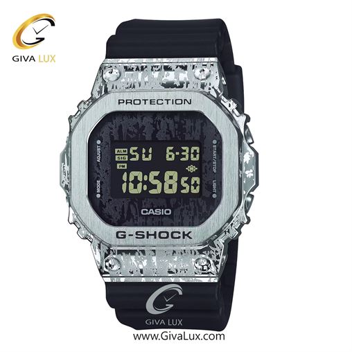 ساعت مچی اورجینال زنانه-یونیسکس-مردانه کاسیو Casio نقره ای | مشکی| مشکی| کد رفرنس GM-5600GC-1DR