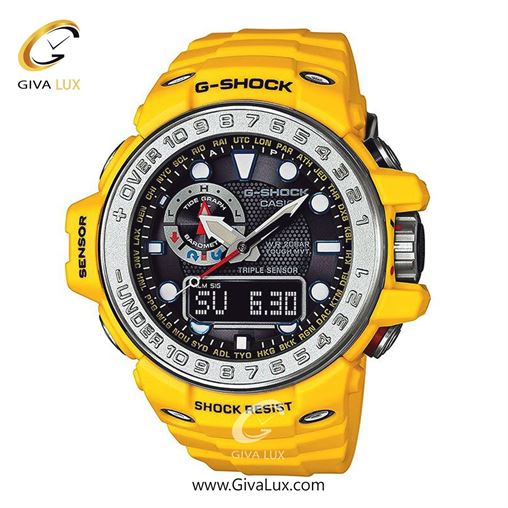 ساعت مچی اورجینال مردانه کاسیو Casio دو زمانه تیتانیوم | بژ -کرم| دودی|تیتانیوم| کد رفرنس جی شاک G-Shock GWG-2000-1A5DR GWN-1000-9ADR.jpg