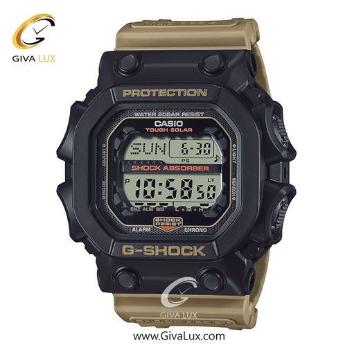 ساعت مچی اورجینال مردانه کاسیو Casio مشکی | خاکی| مشکی| کد رفرنس جی شاک G-Shock GX-56TU-1A5DR