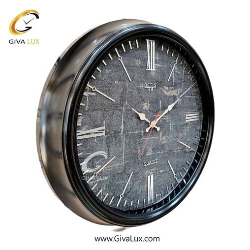 ساعت دیواری اورجینال بتیس چوب قهوه ای| کد رفرنس 7012 HM-01.jpg