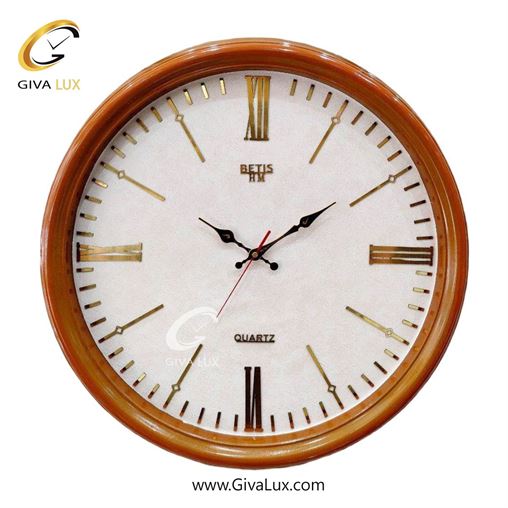 ساعت دیواری اورجینال بتیس PVC سفید| کد رفرنس HM HM-3.jpg
