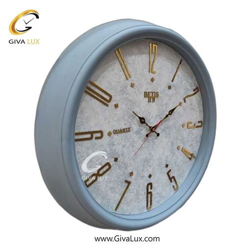 ساعت دیواری اورجینال بتیس PVC مشکی| کد رفرنس HN HN-04.jpg