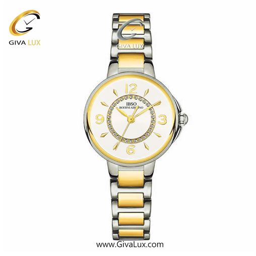 ساعت مچی اورجینال زنانه ایبسو | IBSO   نقره ای | نقره ای| سفید| کد رفرنس IB1133 IB1133L-SilverGold-White.jpg