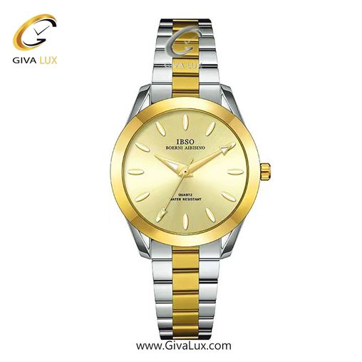 ساعت مچی اورجینال زنانه ایبسو | IBSO   نقره ای | نقره ای| طوسی| کد رفرنس IB1180 IB1180-SilverGold-Gold.jpg