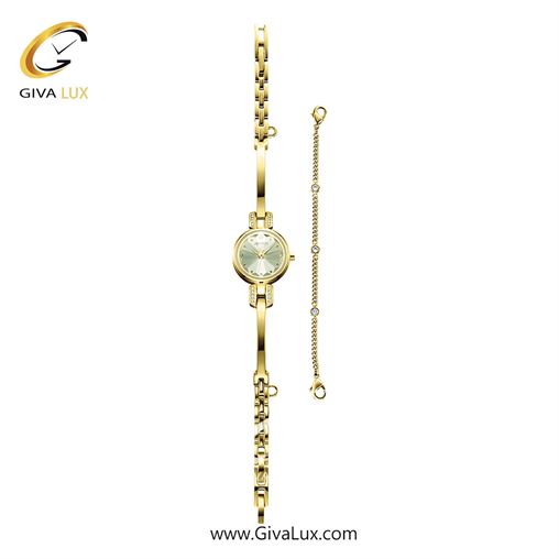 پک هدیه ساعت و دستبند اورجینال زنانه جولیوس طلایی | طلایی| نقره ای| کد رفرنس JA-1033B