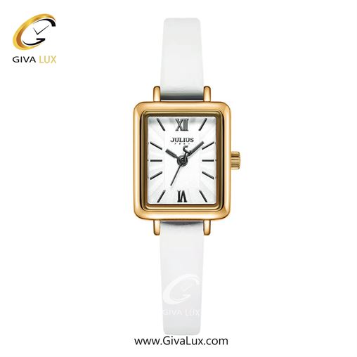 ساعت مچی اورجینال زنانه جولیوس | JULIUS رزگلد | سفید| سفید| کد رفرنس JA-1153W