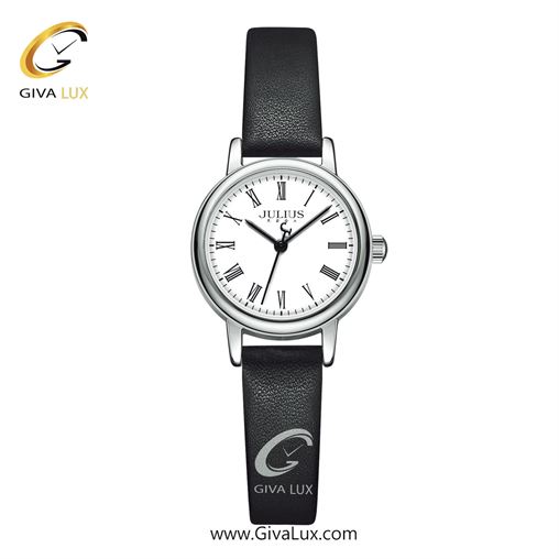 ساعت مچی اورجینال زنانه جولیوس نقره ای | مشکی| سفید| کد رفرنس JA-1337F