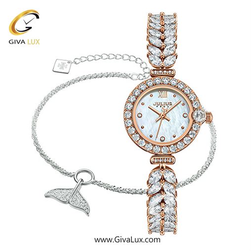 ساعت مچی اورجینال زنانه جولیوس رزگلد | رزگلد| نقره ای| کد رفرنس JA-1434B JA-1434B-3.jpg