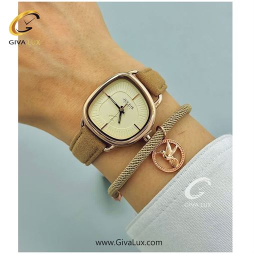 پک هدیه ساعت و دستبند اورجینال زنانه جولیوس رزگلد | خاکی| کرم| کد رفرنس JA-1436B JA-1436B-1.jpg