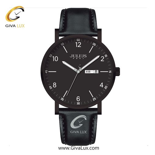 ساعت مچی اورجینال زنانه جولیوس مشکی | مشکی| مشکی| کد رفرنس JA-1516D