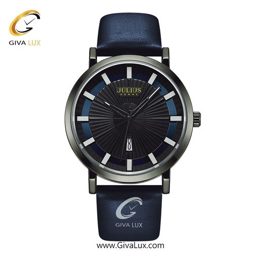 ساعت مچی اورجینال مردانه جولیوس مشکی | سرمه ای| سرمه ای-مشکی| کد رفرنس JAH-103B
