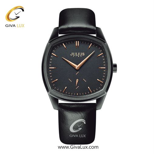 ساعت مچی اورجینال مردانه جولیوس دو موتوره زیر ثانیه مشکی | مشکی| مشکی| کد رفرنس JS-014MD