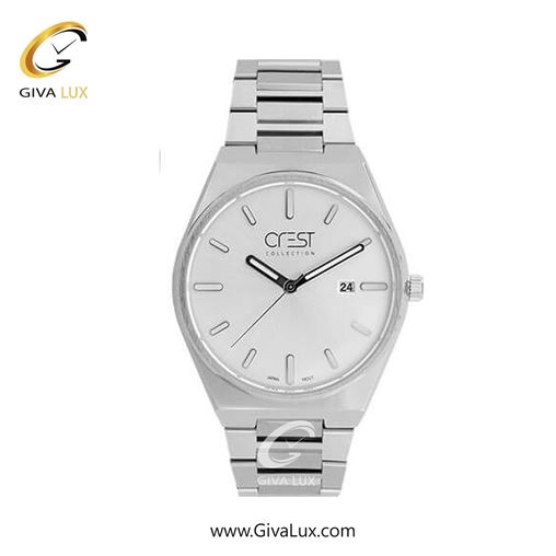 ساعت مچی اورجینال زنانه کرست نقره ای | نقره ای| نقره ای| کد رفرنس Crest 6288-1