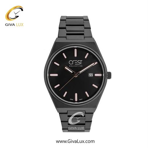 ساعت مچی اورجینال زنانه کرست رزگلد | رزگلد-نقره ای| سفید| کد رفرنس Crest 6288-3 L6288-4.jpg