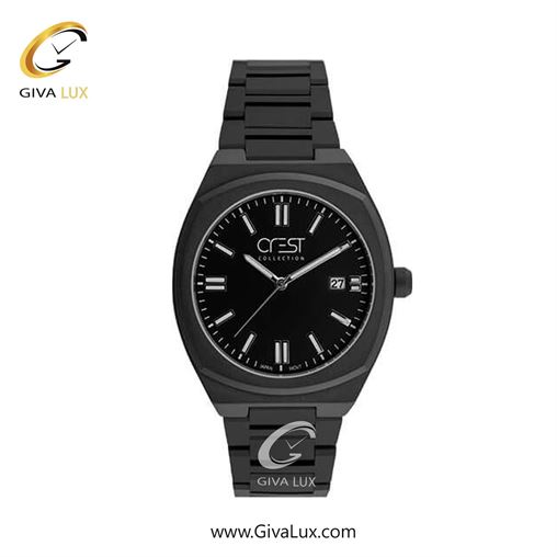 ساعت مچی اورجینال زنانه کرست نقره ای | نقره ای| مشکی| کد رفرنس Crest 6293-2 L6293-3.jpg