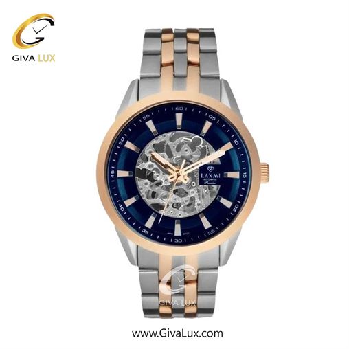 ساعت مچی اورجینال زنانه لاکسمی رزگلد | نقره ای-رزگلد| قهوه ای| کد رفرنس 8514-6L L8514-8.jpg