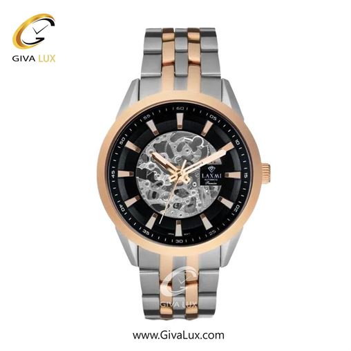 ساعت مچی اورجینال زنانه لاکسمی رزگلد | رزگلد-نقره ای| سرمه ای| کد رفرنس 8514-8L L8514-9.jpg