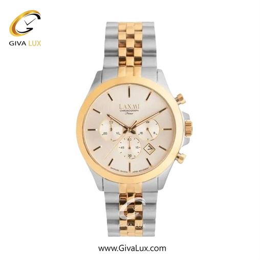 ساعت مچی اورجینال زنانه لاکسمی سه موتوره کرنوگراف نقره ای | نقره ای| نقره ای| کد رفرنس 8517-1L L8517-2.jpg