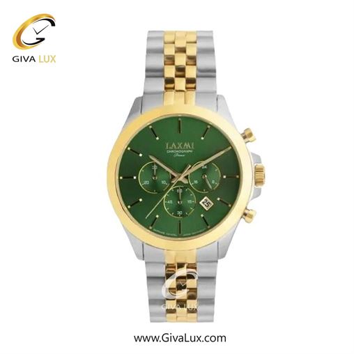 ساعت مچی اورجینال زنانه لاکسمی سه موتوره کرنوگراف طلایی | طلایی-نقره ای| نقره ای| کد رفرنس 8517-3L L8517-4.jpg