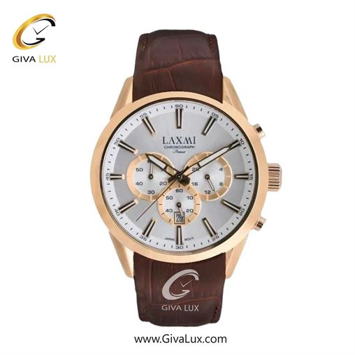 ساعت مچی اورجینال زنانه لاکسمی سه موتوره کرنوگراف طلایی | مشکی| مشکی| کد رفرنس 8543-3L L8543-4.jpg