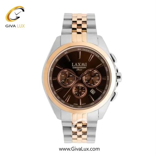 ساعت مچی اورجینال زنانه لاکسمی سه موتوره کرنوگراف طلایی | طلایی| نقره ای| کد رفرنس 8544-17L L8544-18.jpg