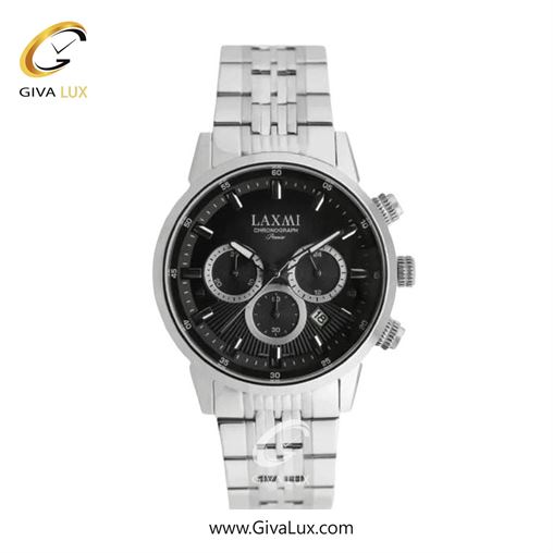 ساعت مچی اورجینال زنانه لاکسمی سه موتوره کرنوگراف رزگلد | نقره ای-رزگلد| سرمه ای| کد رفرنس 8546-9L L8546-10.jpg