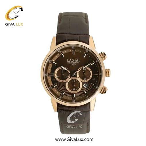 ساعت مچی اورجینال زنانه لاکسمی سه موتوره کرنوگراف طلایی-مشکی | مشکی| مشکی| کد رفرنس 8546-17L L8546-18.jpg