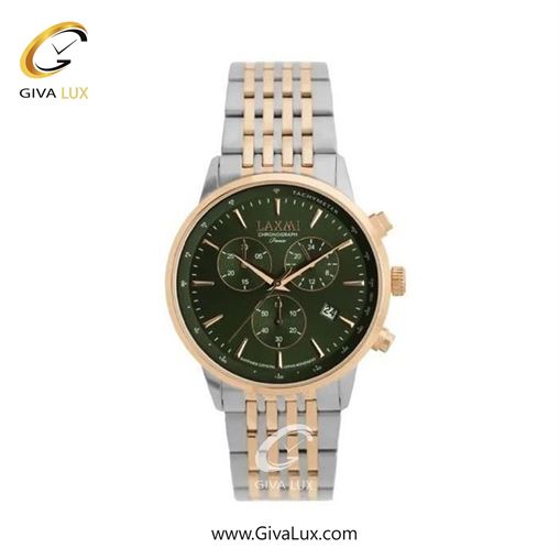 ساعت مچی اورجینال زنانه لاکسمی سه موتوره کرنوگراف رزگلد | نقره ای-رزگلد| نقره ای| کد رفرنس 8562-3L L8562-5.jpg