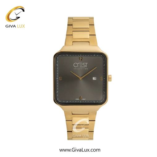 ساعت مچی اورجینال زنانه کرست رزگلد | مشکی| مشکی| کد رفرنس Crest 9053-10 L9053-11.jpg