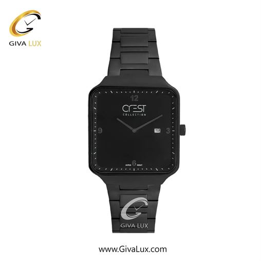 ساعت مچی اورجینال زنانه کرست نقره ای | نقره ای| سرمه ای| کد رفرنس Crest 9053-5 L9053-6.jpg