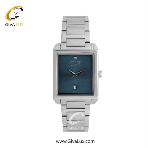 ساعت مچی اورجینال مردانه کرست نقره ای | نقره ای| سرمه ای| کد رفرنس Crest 9054-4 L9054-4.jpg