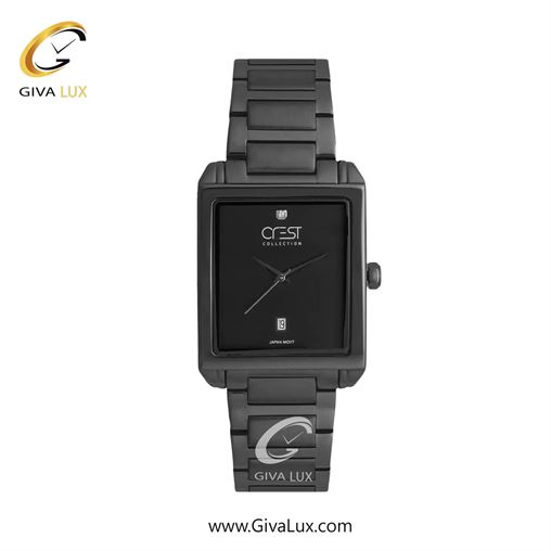 ساعت مچی اورجینال زنانه کرست مشکی | مشکی| مشکی| کد رفرنس Crest 9054-5