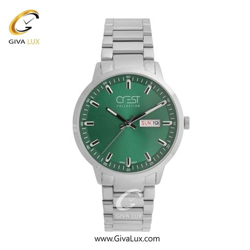 ساعت مچی اورجینال زنانه کرست نقره ای | نقره ای| سرمه ای| کد رفرنس Crest 9055-3 L9055-4.jpg