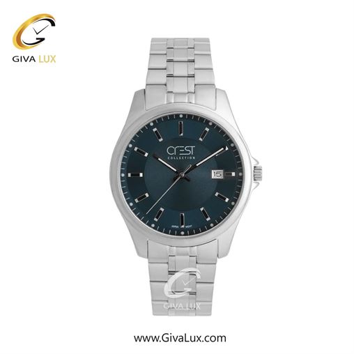 ساعت مچی اورجینال زنانه کرست نقره ای | نقره ای| دودی|تیتانیوم| کد رفرنس Crest 9057-2 L9057-3.jpg