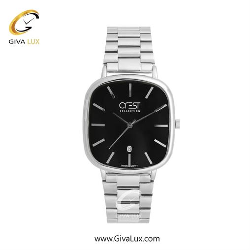 ساعت مچی اورجینال زنانه کرست نقره ای | نقره ای| سفید| کد رفرنس Crest 9079-1 L9079-3.jpg