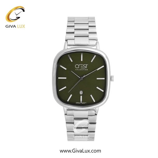 ساعت مچی اورجینال زنانه کرست نقره ای | نقره ای| مشکی| کد رفرنس Crest 9079-3 L9079-4.jpg