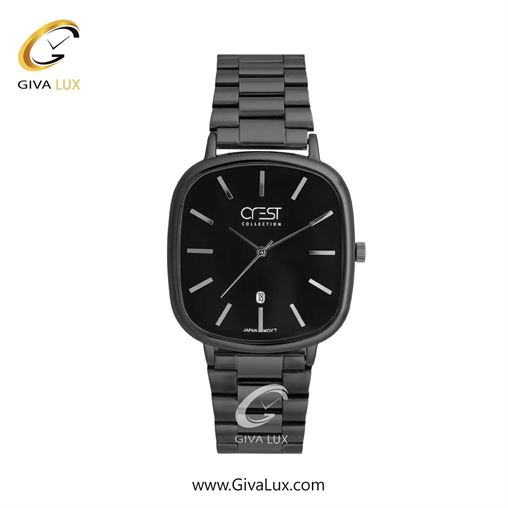 ساعت مچی اورجینال زنانه کرست طلایی | طلایی-نقره ای| سفید| کد رفرنس Crest 9079-8 L9079-9.jpg