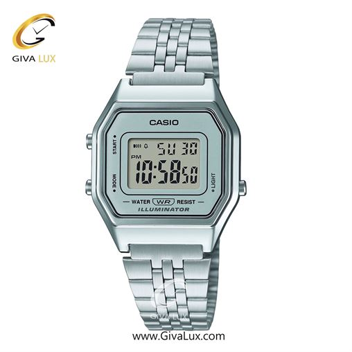 ساعت مچی اورجینال زنانه کاسیو Casio نقره ای | نقره ای| مشکی| کد رفرنس LA680WA-1B LA680WA-7DF.jpg